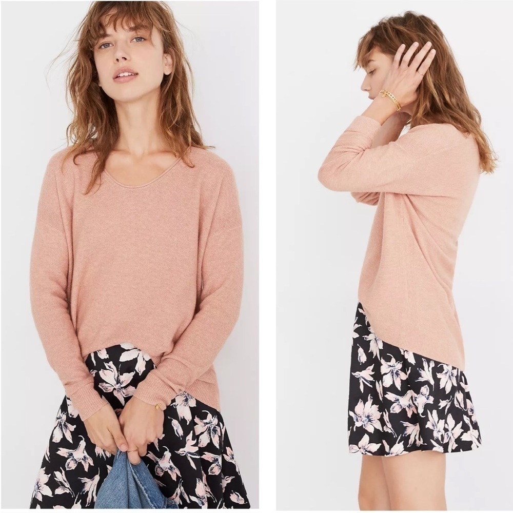 Madewell Alpaca Merino Wool Blend Pullover Sweater